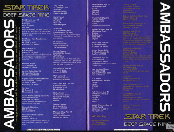 Publisher’s peritext: Star Trek Deep Space Nine #22 (May 1995). 