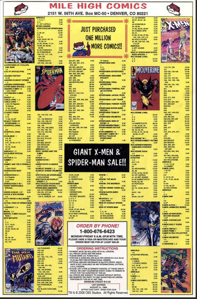 Advertisement: Star Trek Deep Space Nine Worf Special #0 (December 1995). 