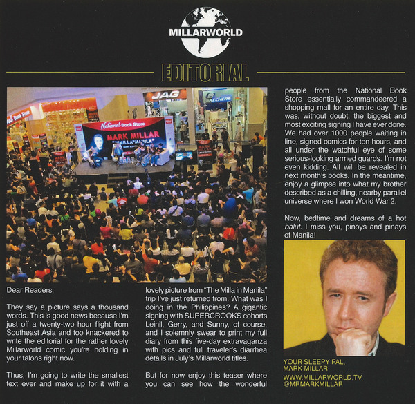 Editorial: Hit-Girl #1 (August 2012). 