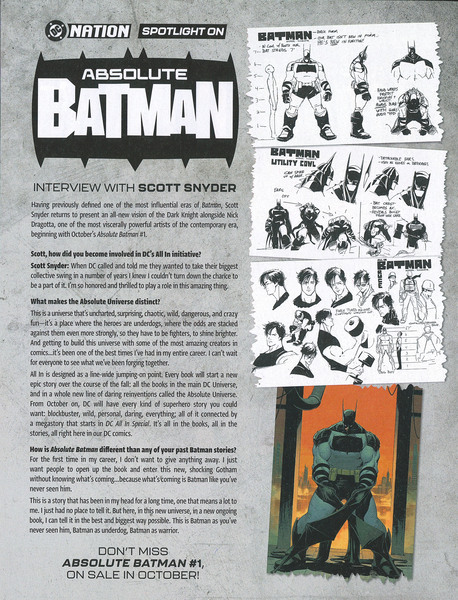 Public authorial epitext: Justice Society of America #12 (December 2024). 