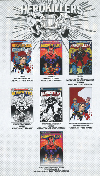 Cover: Project Superpowers: Hero Killers #1 (May 2024). 