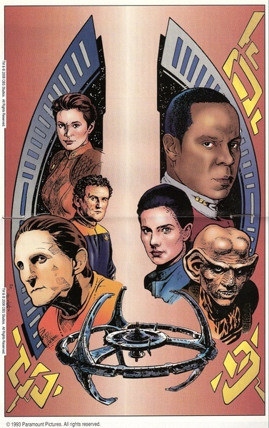 Documentary paratext: Star Trek Deep Space Nine Limited Edition Preview #2 (July 1993). 