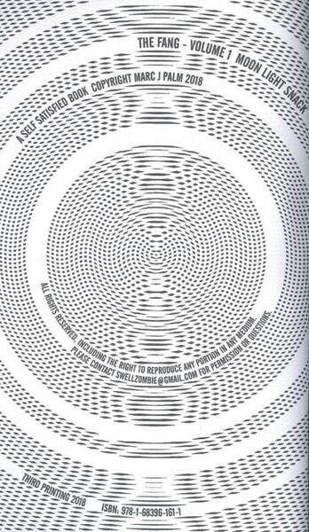 Publisher’s peritext: The Fang: Volume 1 (June 2018). 