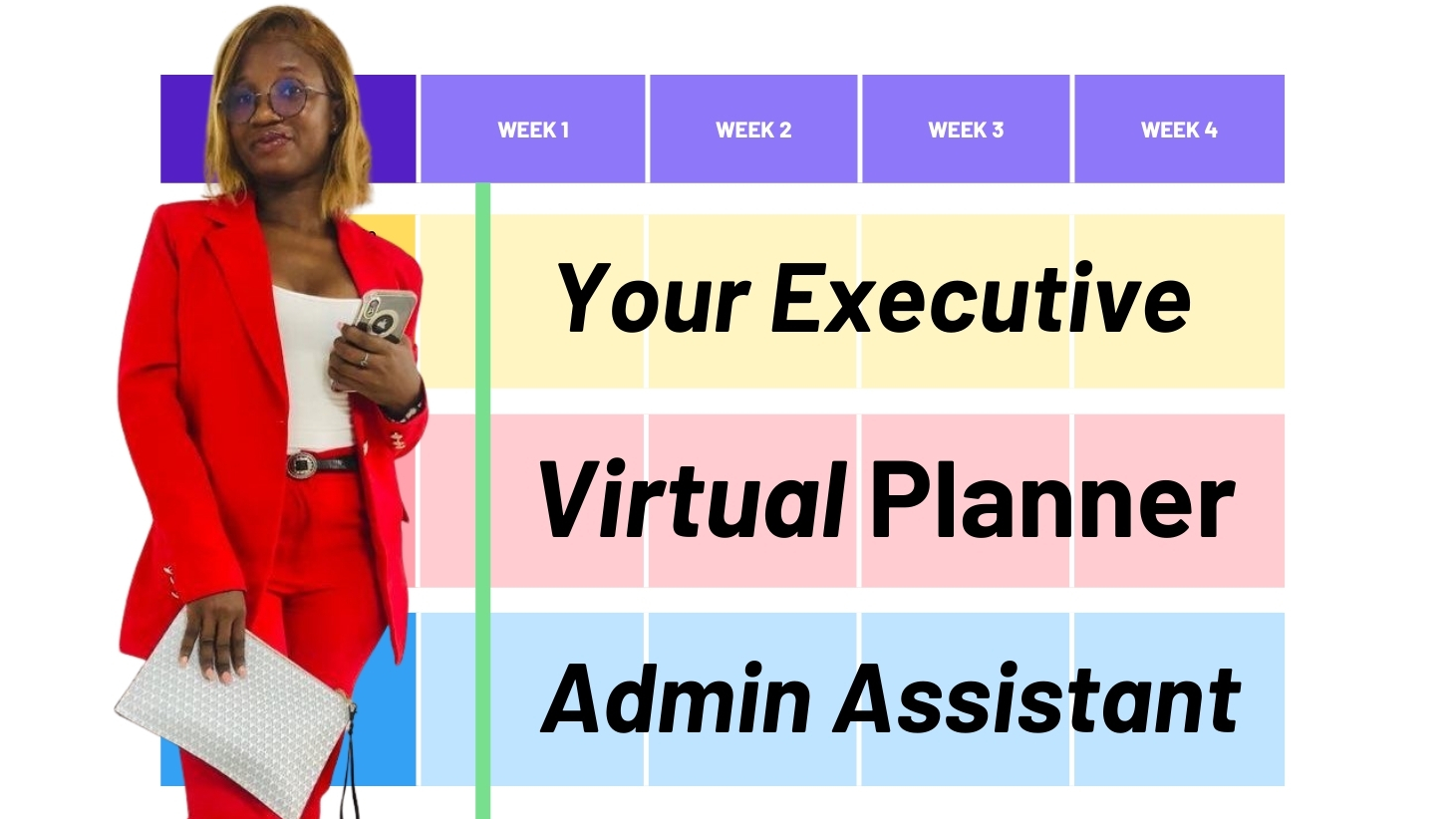 Be your Executive admin planner and assistant