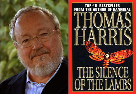 Thomas Harris með fyrstu bókina í Hannibal seríunni.