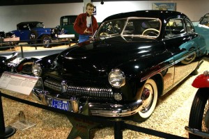 1949 Mercury bílinn auglýstur.