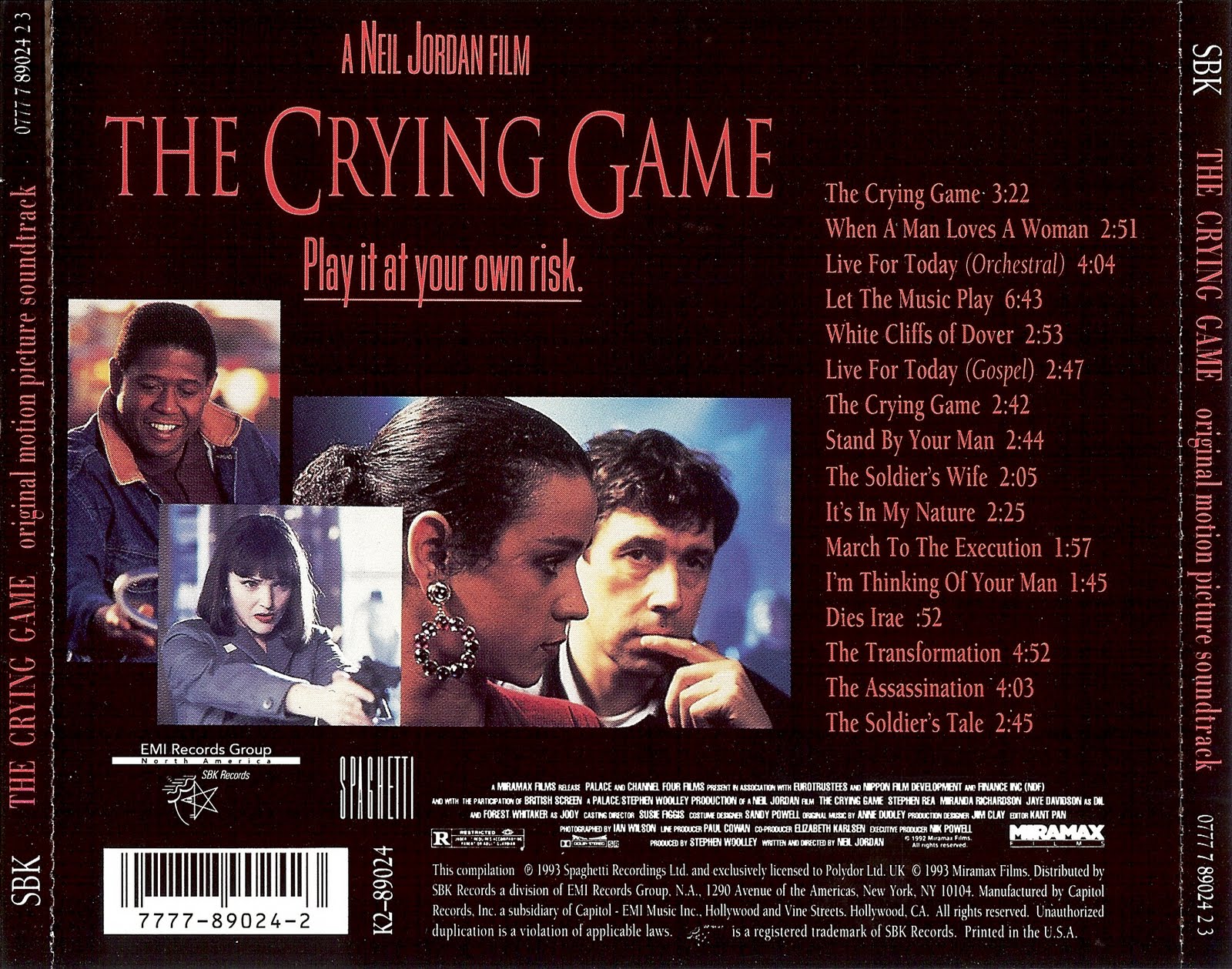 The Crying Game kápan.