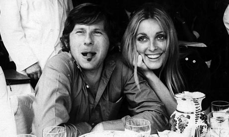 Roman Polanski og Sharon Tate á góðri stundu.