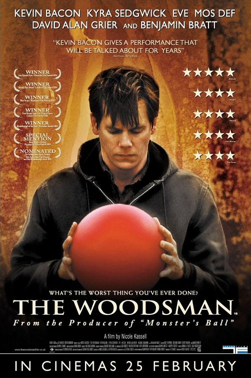 Kevin Bacon tekur áhættu þegar hann leikur svo óviðeigandi hlutverk eins og í þessari mynd, The Woodsman.