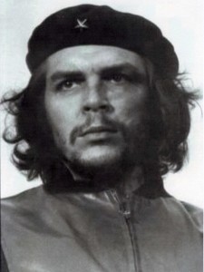 Che Guevara. Er Jón Ásgeir meðvitað settur upp svona? Skoðið fyrri mynd.