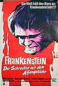 Frankenstein Conquers the World 1965 útlitið.