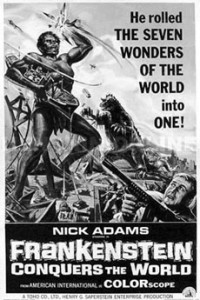 Frankenstein Conquers the World, 1965.