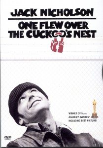 One Flew Over the Cuckoo's Nest kápan frá 1975.