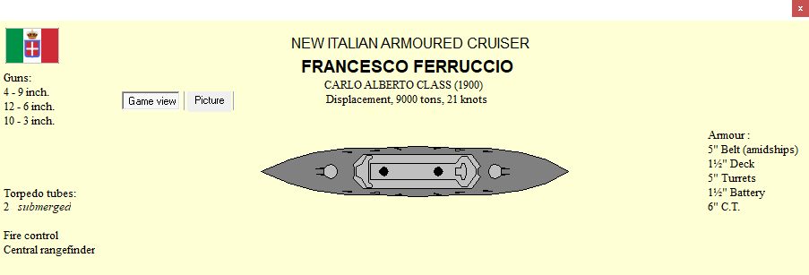 001: cruiser Francesco Ferruccio