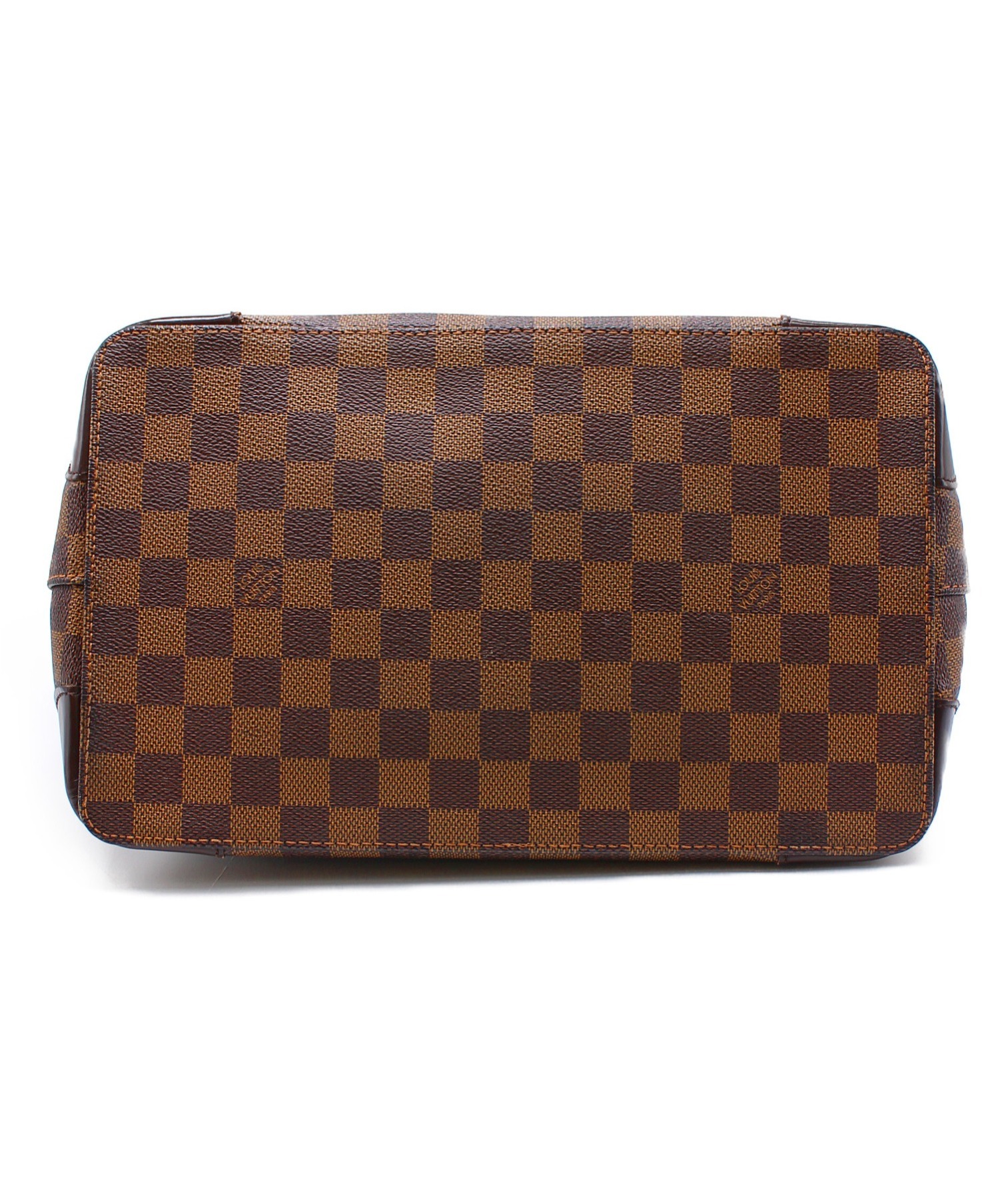 LOUIS VUITTON Hampstead PM Damier Ebene Shoulder Bag Brown