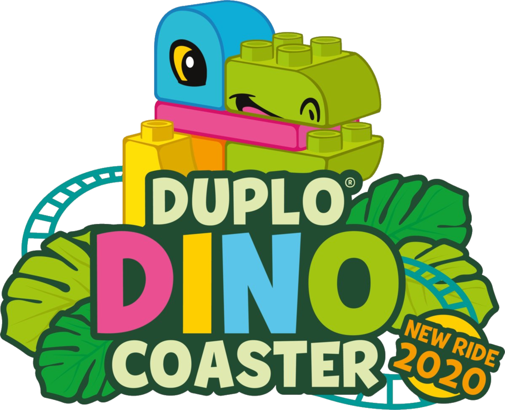 DUPLO Dino Coaster at Legoland Windsor logo