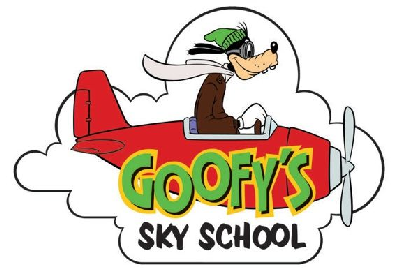 Goofy's Sky School at Disneyland Resort - Disney California Adventure Park logo
