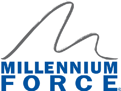 Millennium Force at Cedar Point logo