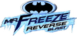 Mr Freeze: Reverse Blast at Six Flags Over Texas logo
