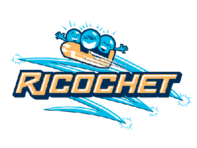 Ricochet at Carowinds logo