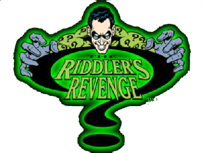 Riddler's Revenge at Six Flags Magic Mountain logo
