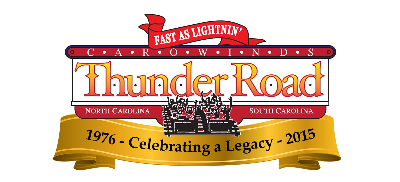 Thunder Road (Left) at Carowinds logo