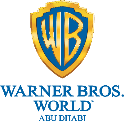 Logo of Warner Bros. World Abu Dhabi
