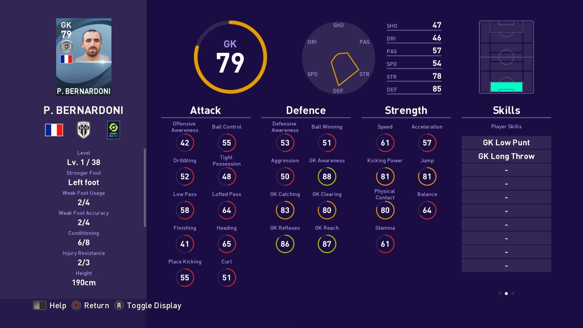 Paul Bernardoni in PES 2021 myClub