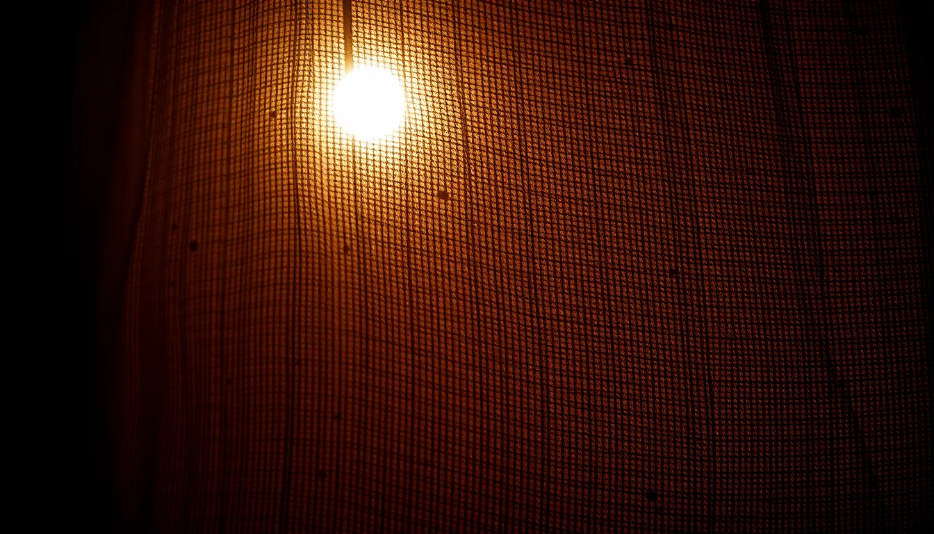 Textured Fabric Layers Abstract