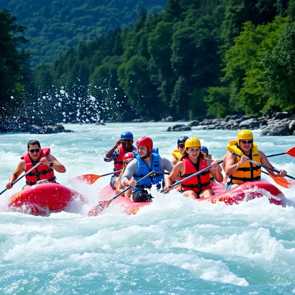 Thrilling White-Water Rafting Adventure