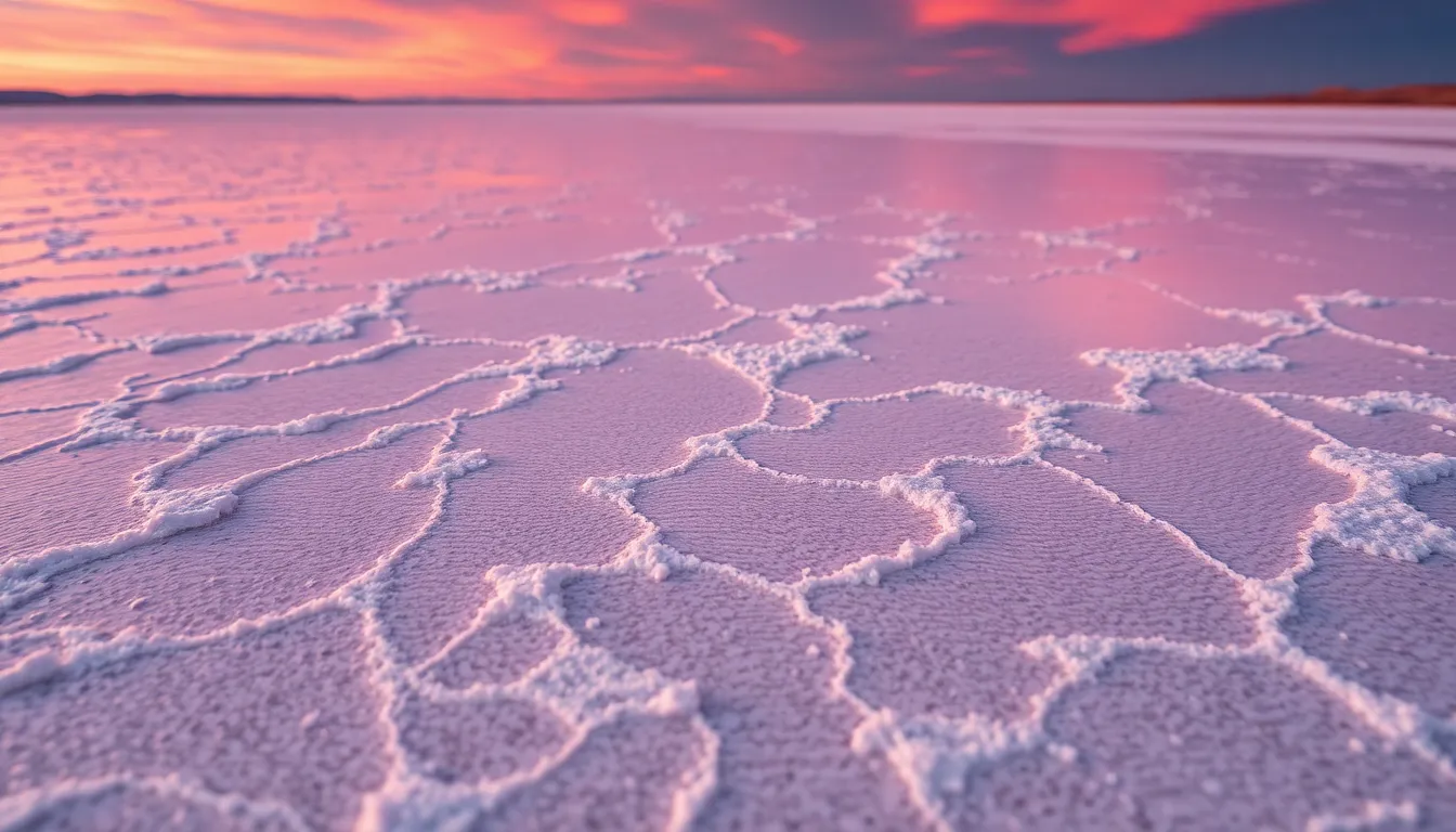 Twilight Over Agricultural Patchwork