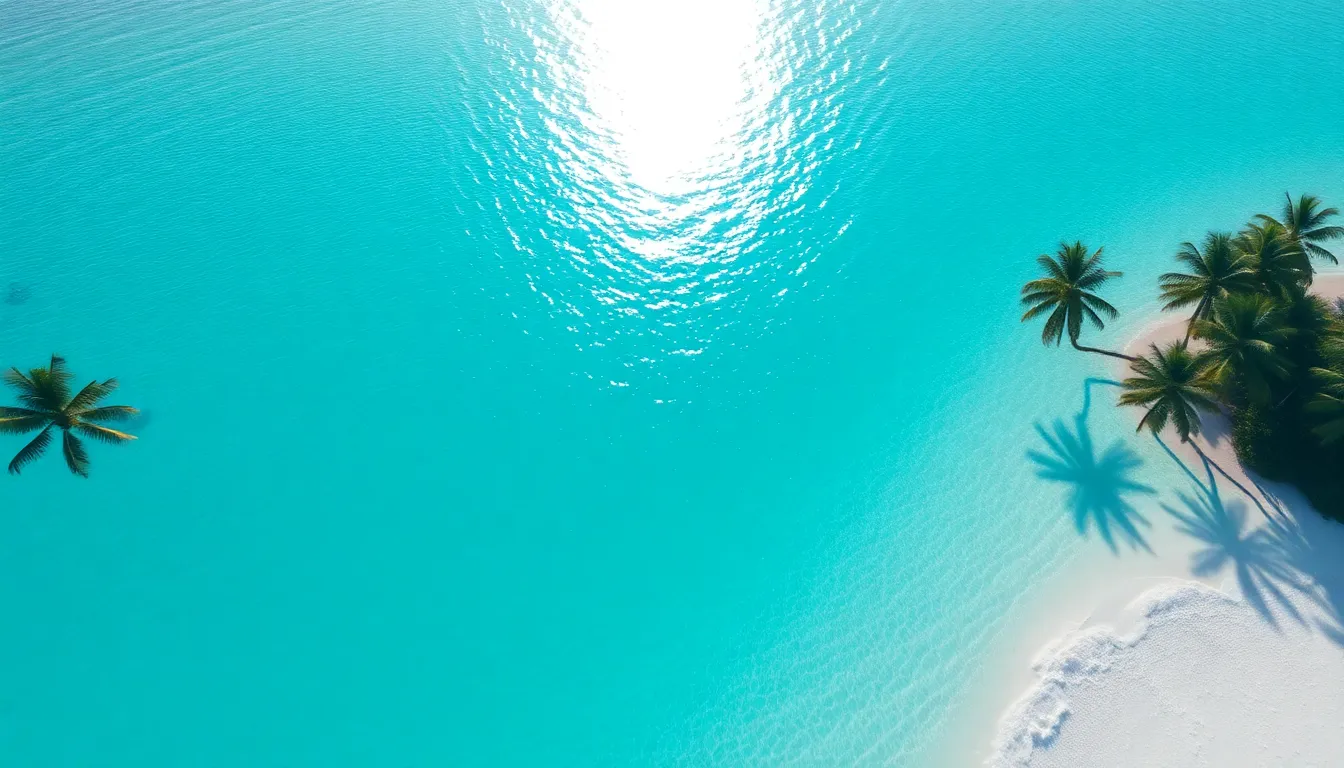 Turquoise Lagoon and Sandy Beaches