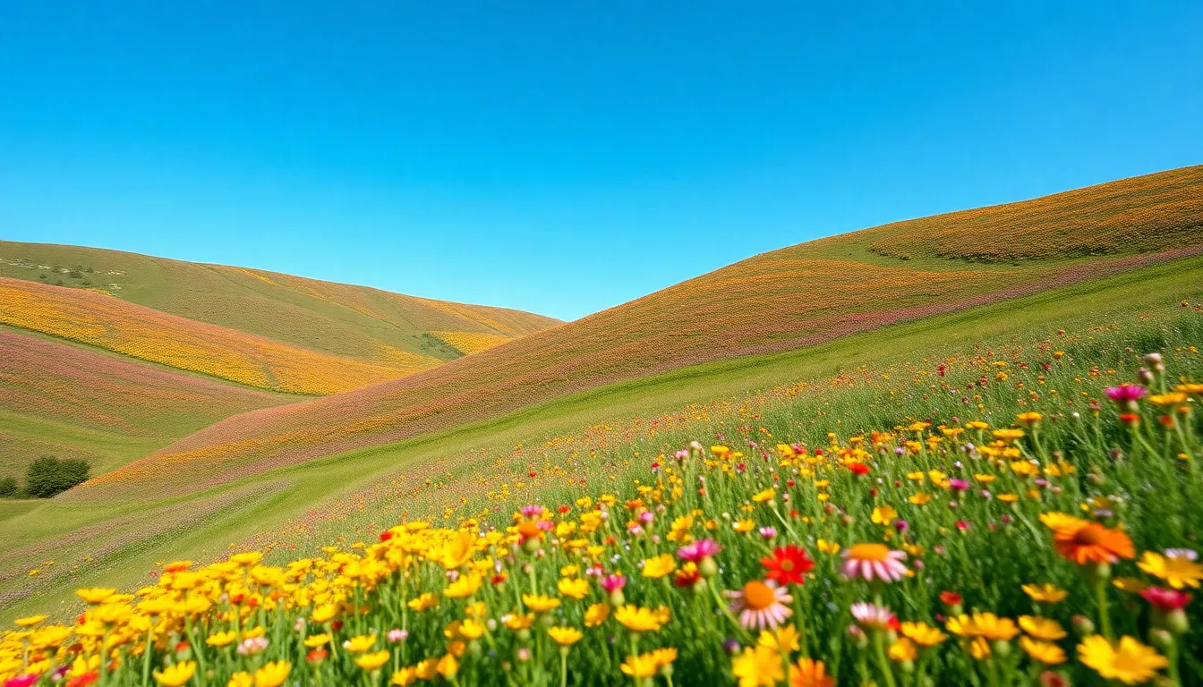 Aerial Perspective of Wildflower Hills