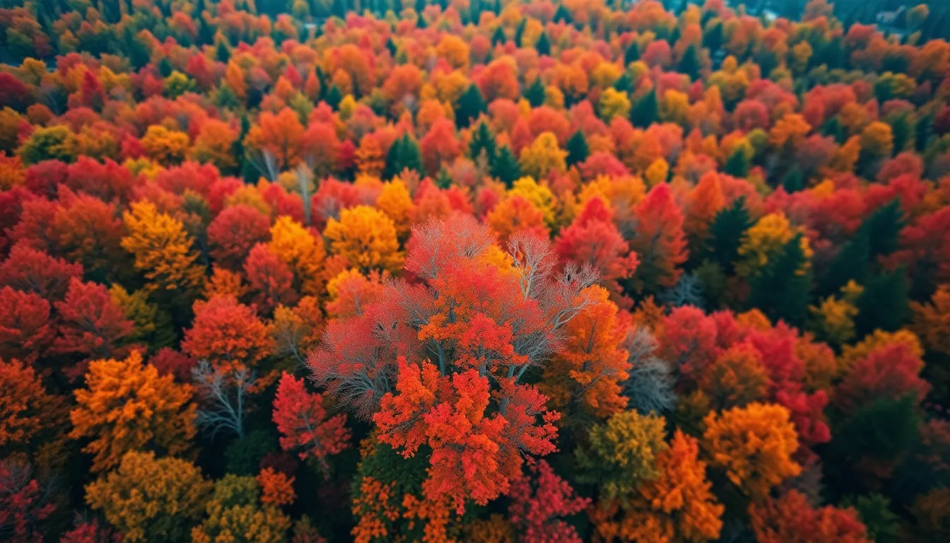 Aerial View of Stormy Rocky Coastline