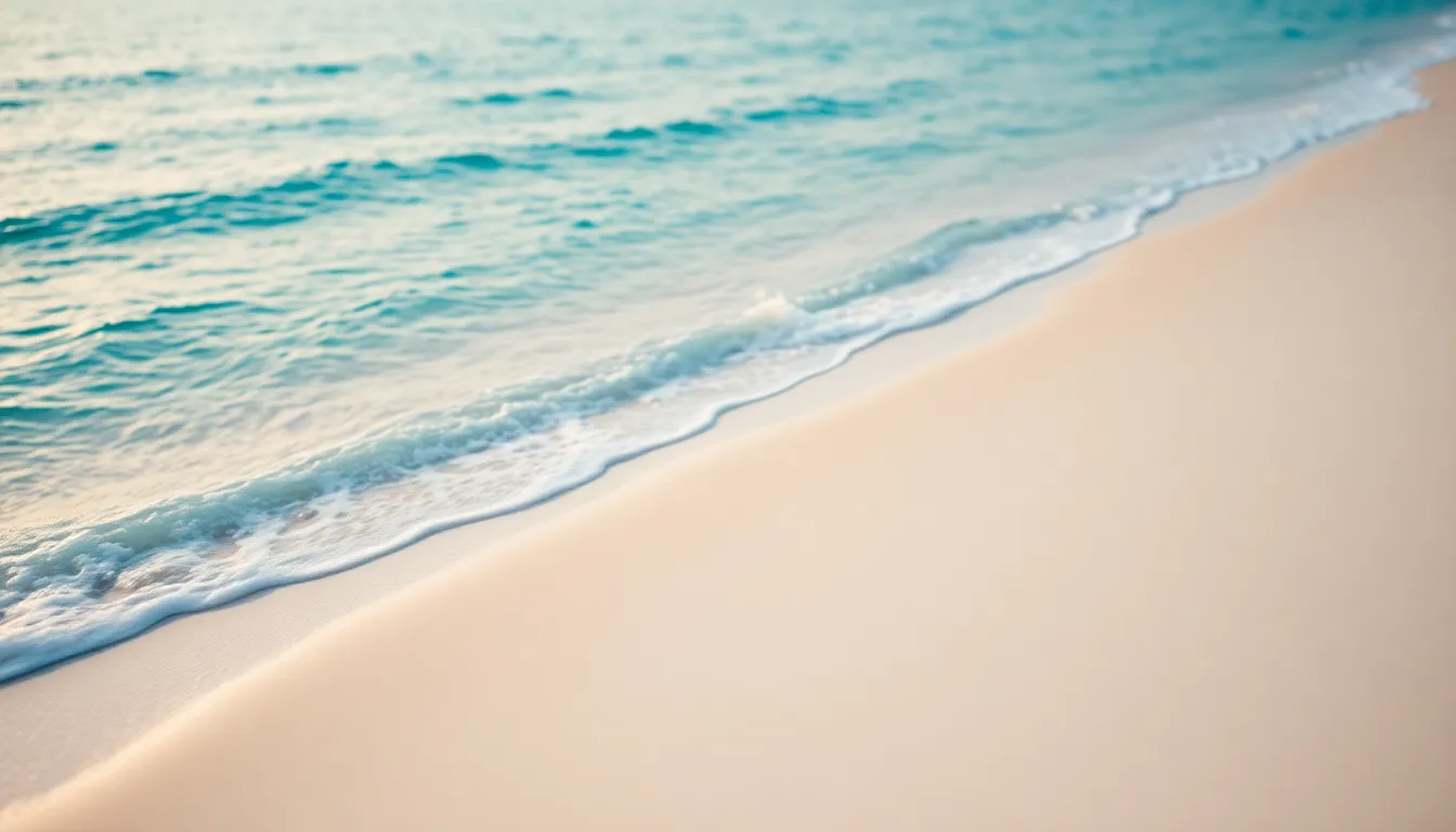 Pristine Beach with Turquoise Waters