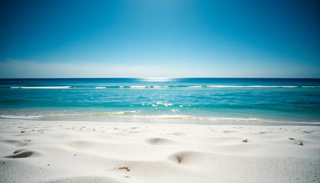 Coastal Paradise with White Sandy Beaches