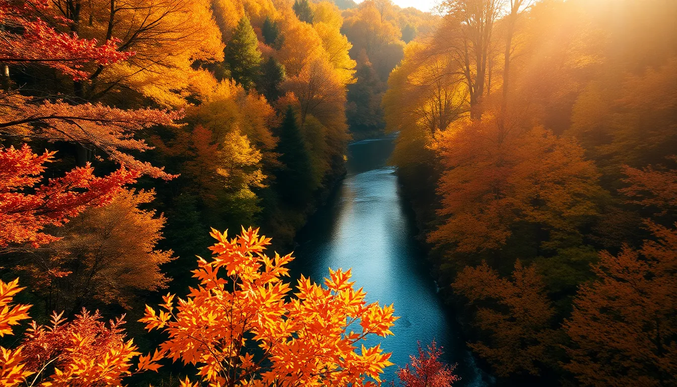 Autumn River Serenity
