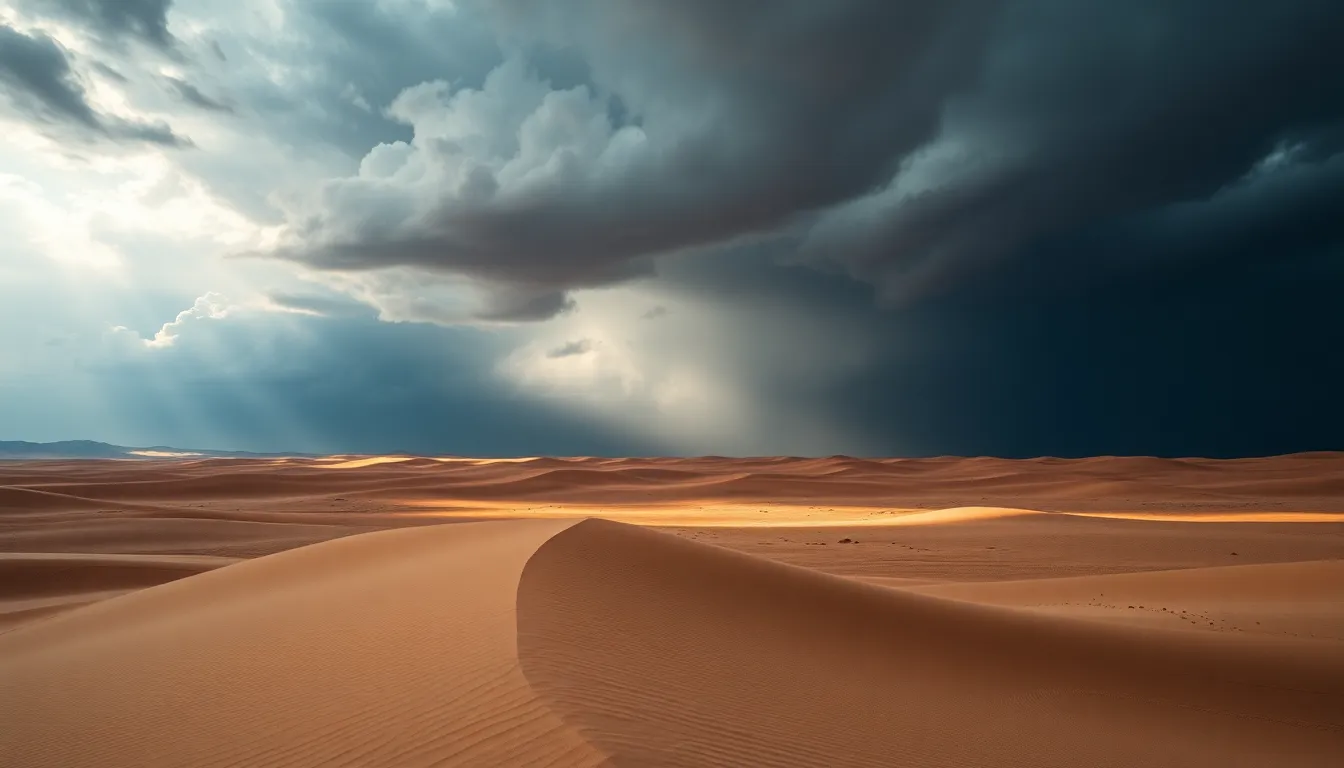 Misty Morning Over Rolling Hills