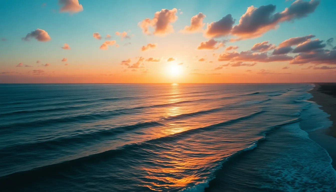 Secluded Tropical Beach Surrounded by Lush Greens