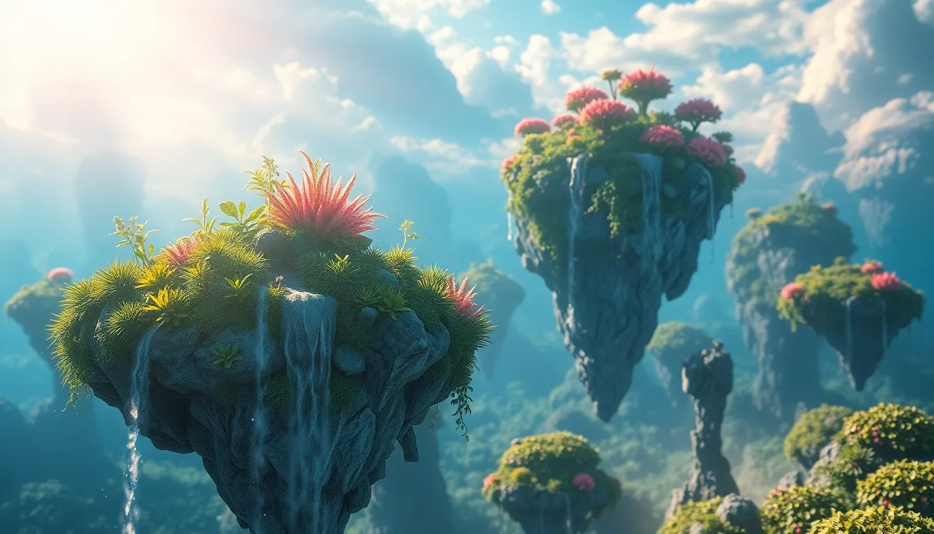 Fantastical Alien Landscape