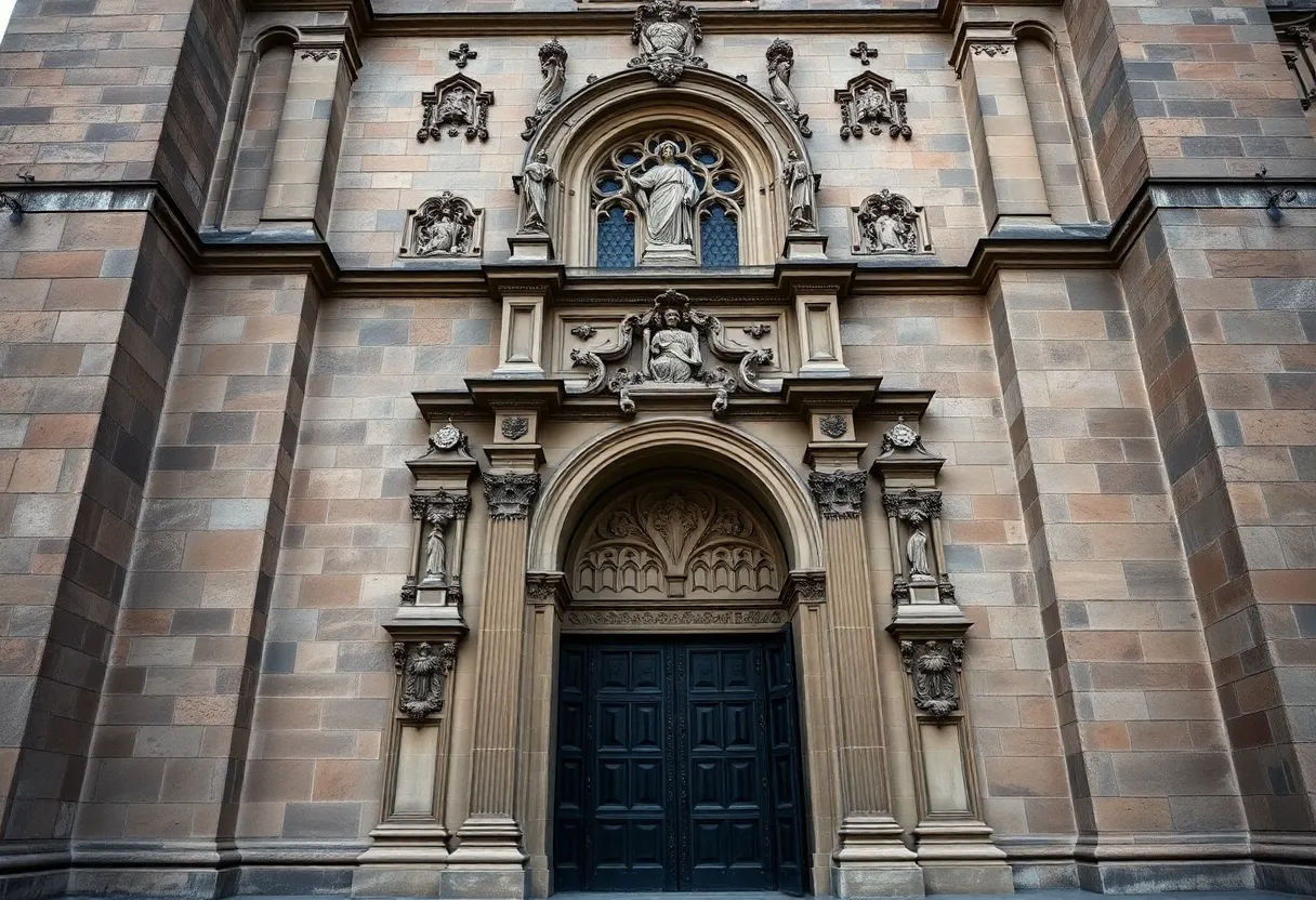 Historic Cathedral Grand Entrance