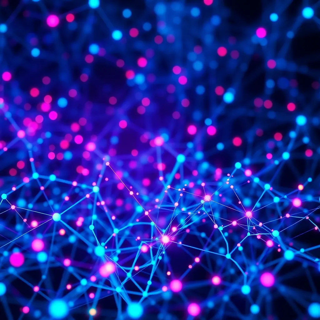 Vibrant Neural Network Visualization