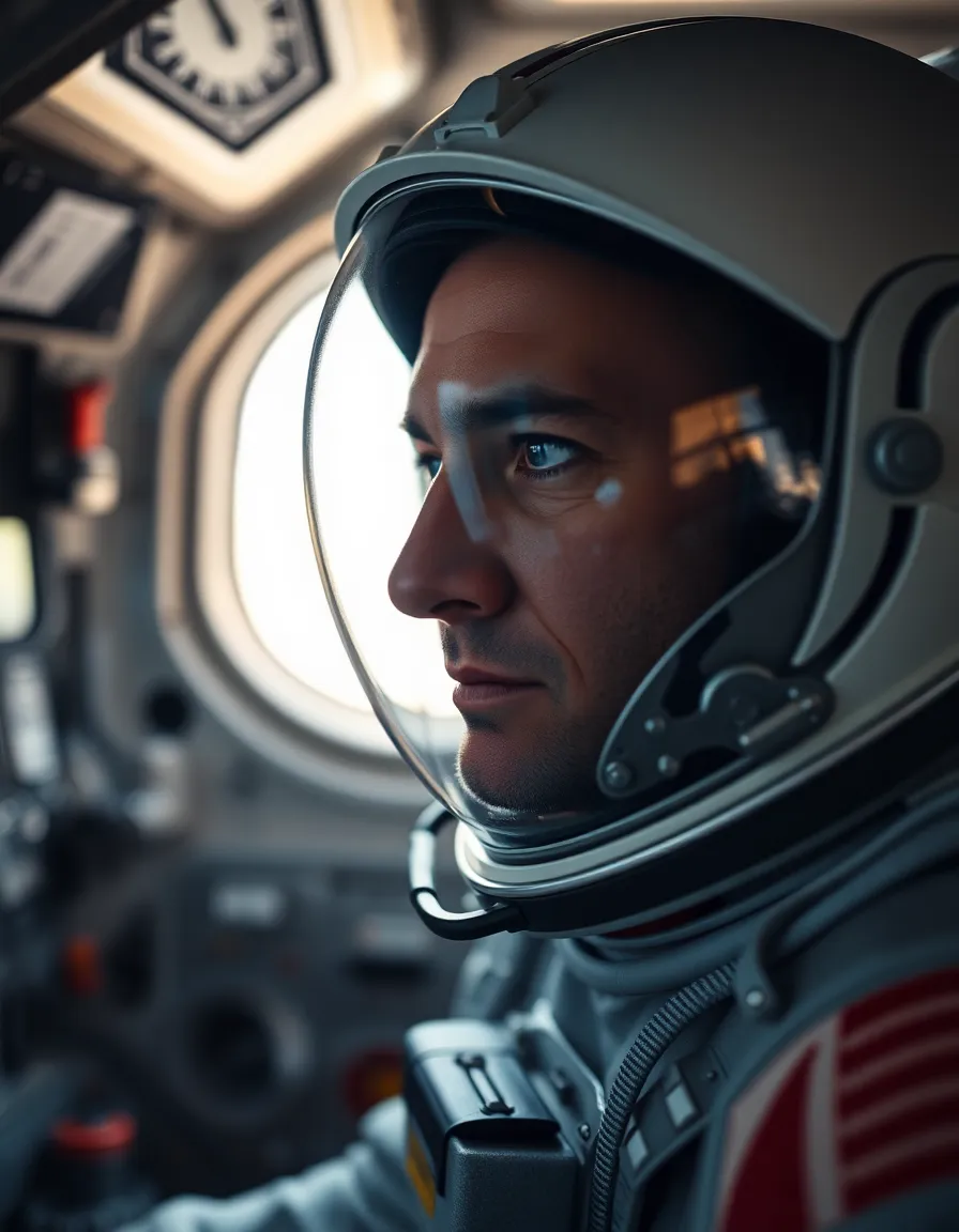 Astronaut Preparing for Spacewalk