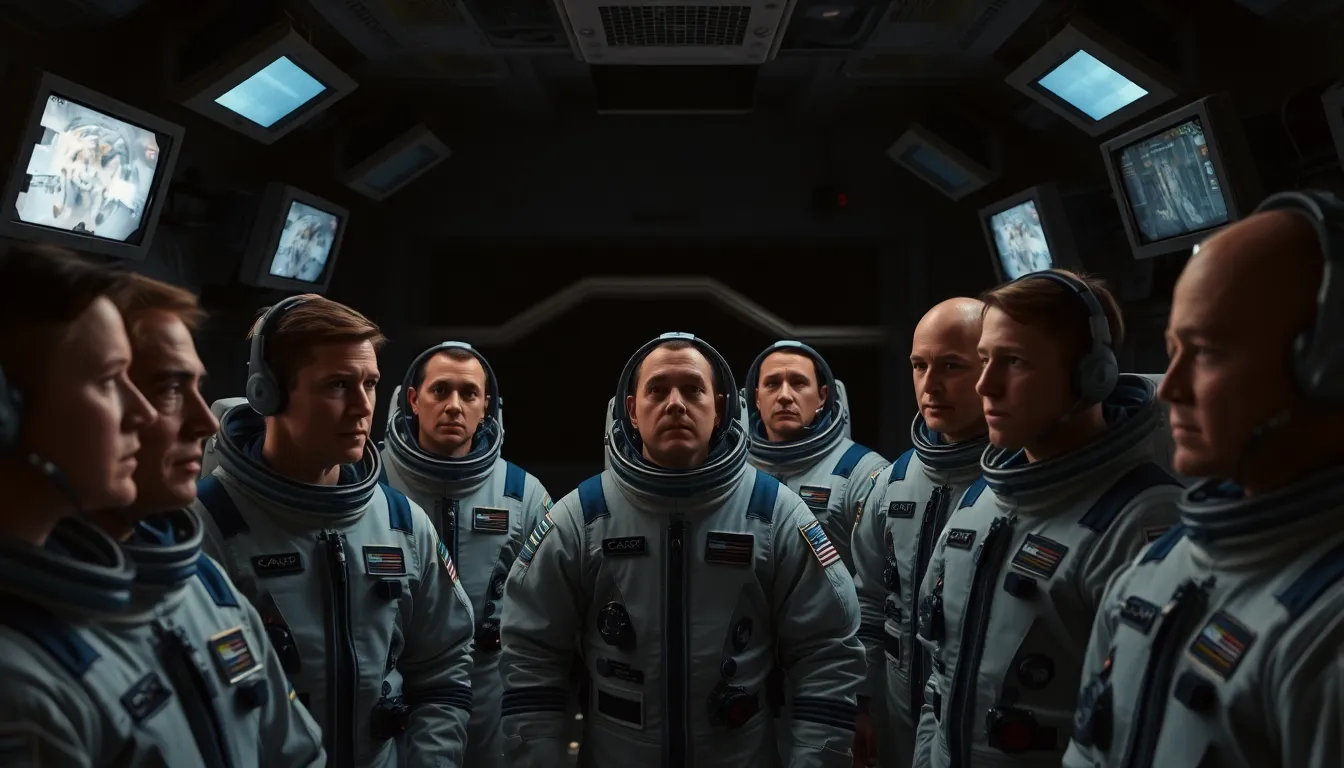 Astronaut Team Training Simulation