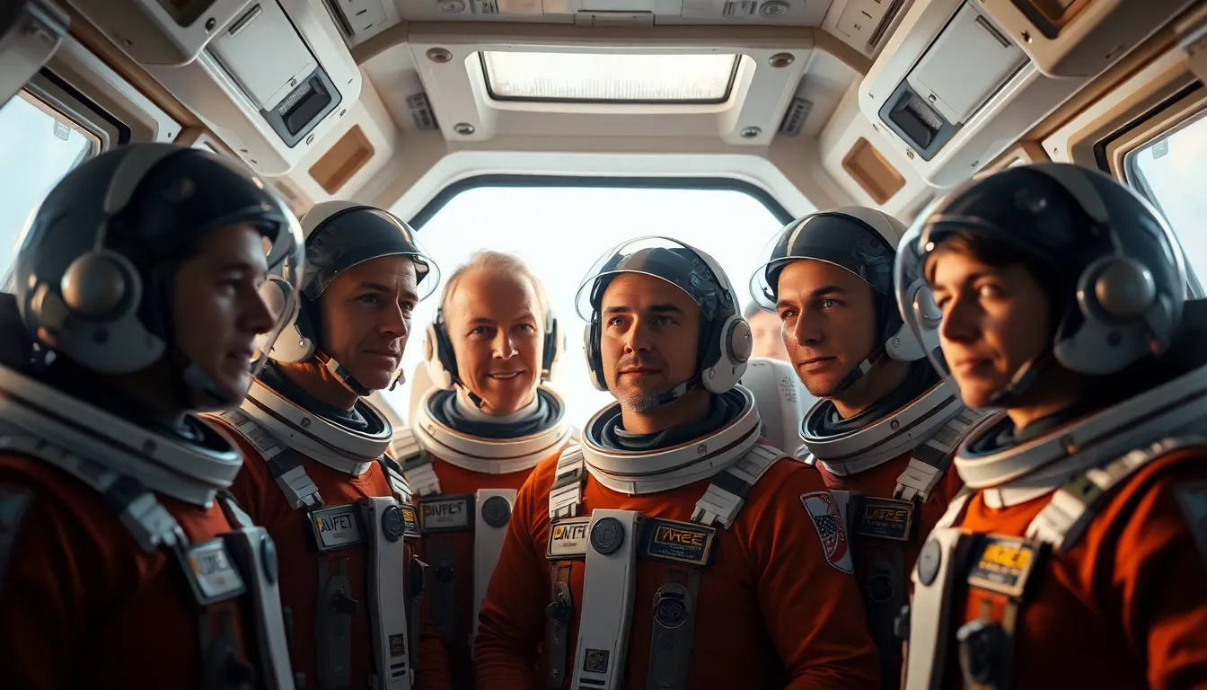 Astronauts in Spacecraft Collaboration