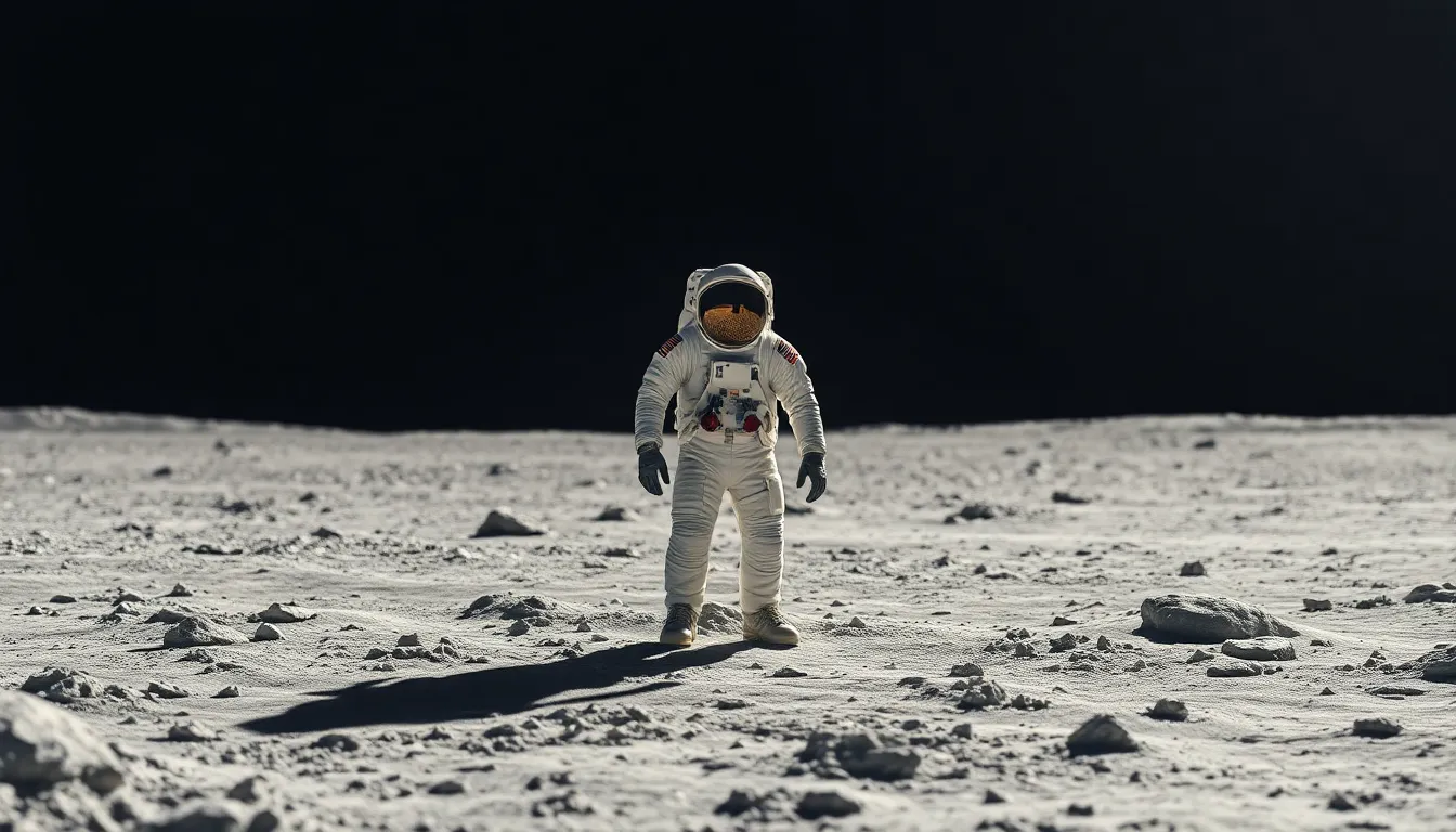 Astronaut on the Lunar Surface