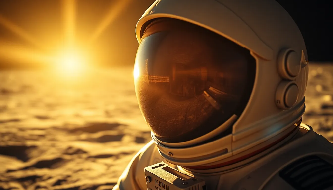 Astronaut on the Lunar Surface