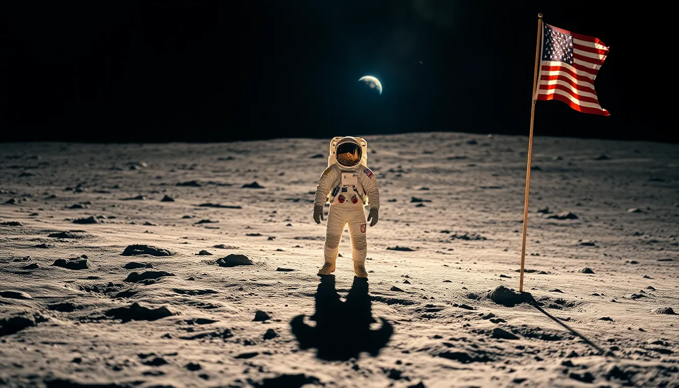 Astronaut on the Moon