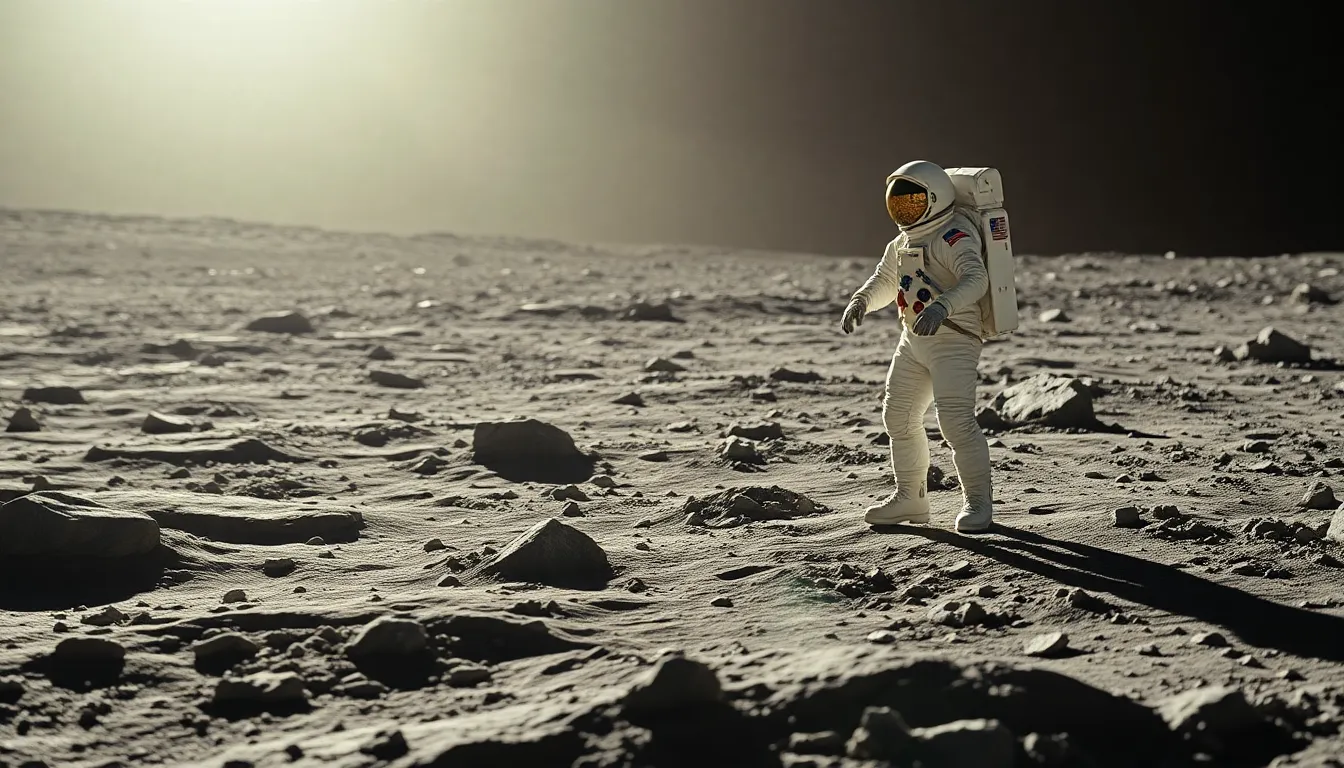 Astronaut on the Lunar Surface