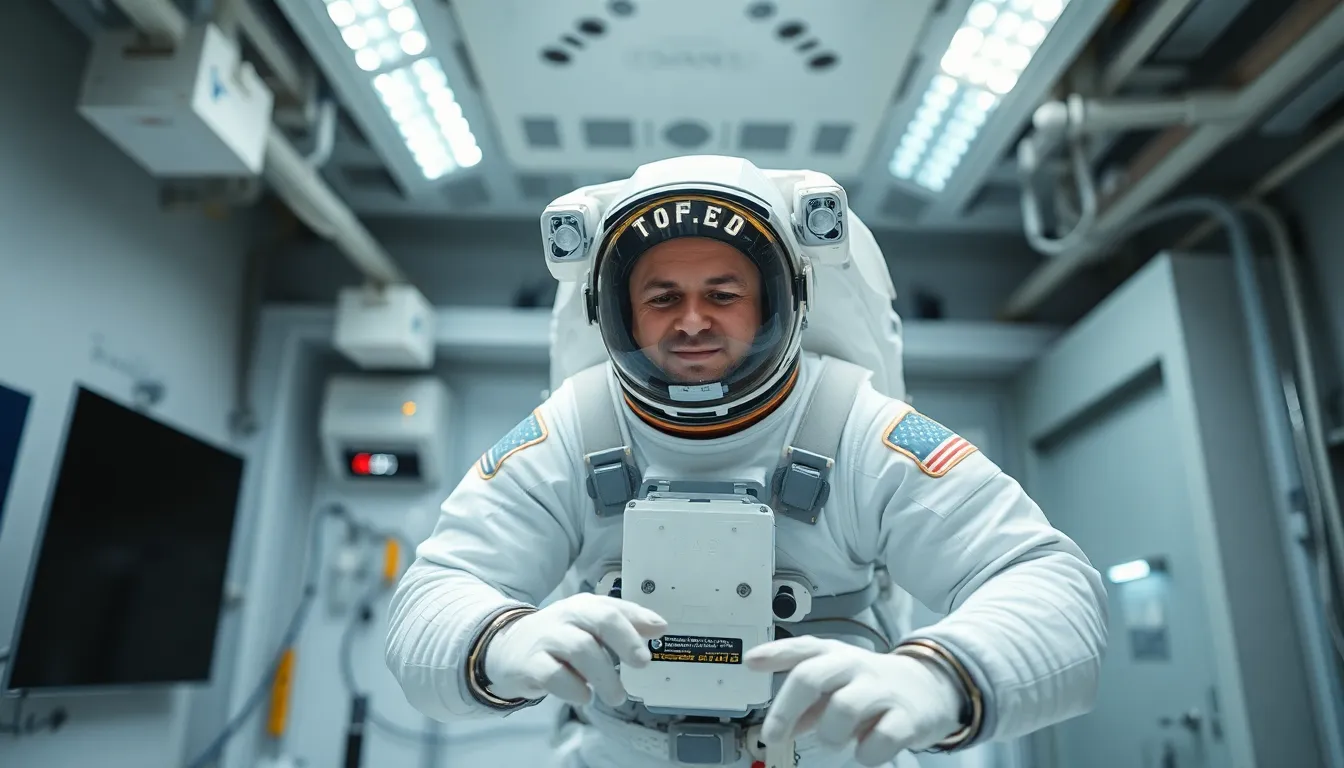 Astronaut Training in Simulated Environment